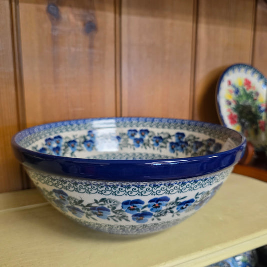 Bowl   Nesting   9" W 056-2273X  Winter Viola pf0526