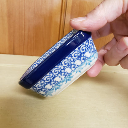 Bowl ~ Square Ramekin ~ 3.75" 428-2798X  Jack Frost Snowman