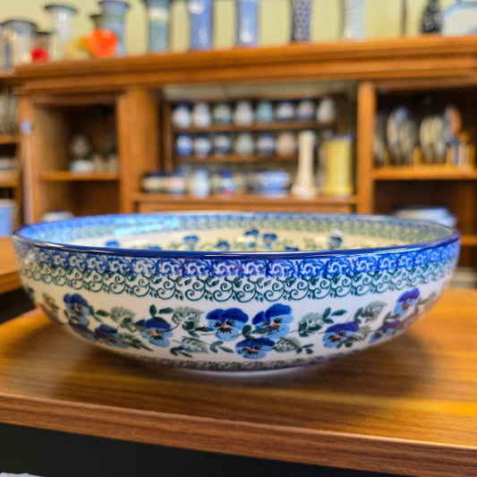 C36 ~ Bowl ~ Serving ~ Large ~ 10.5"    C36-2273X  Winter Viola pf0526