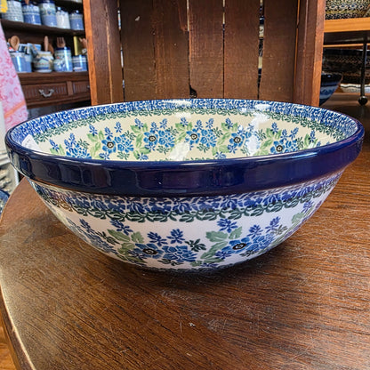 Bowl   Nesting   9" W 056-1865X  Wild Indigo pf0526