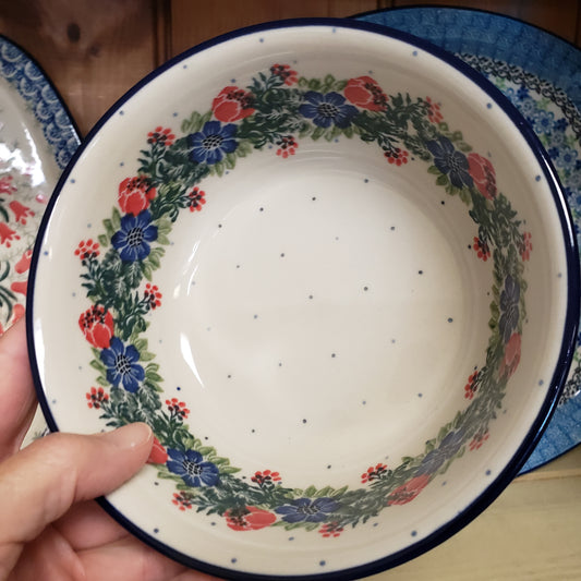 Bowl ~ Soup / Salad / Cereal ~ 6"W 209-1535X Garden Party