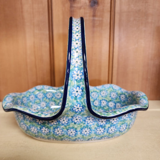 Basket with Handle     2252X ~ Key Lime