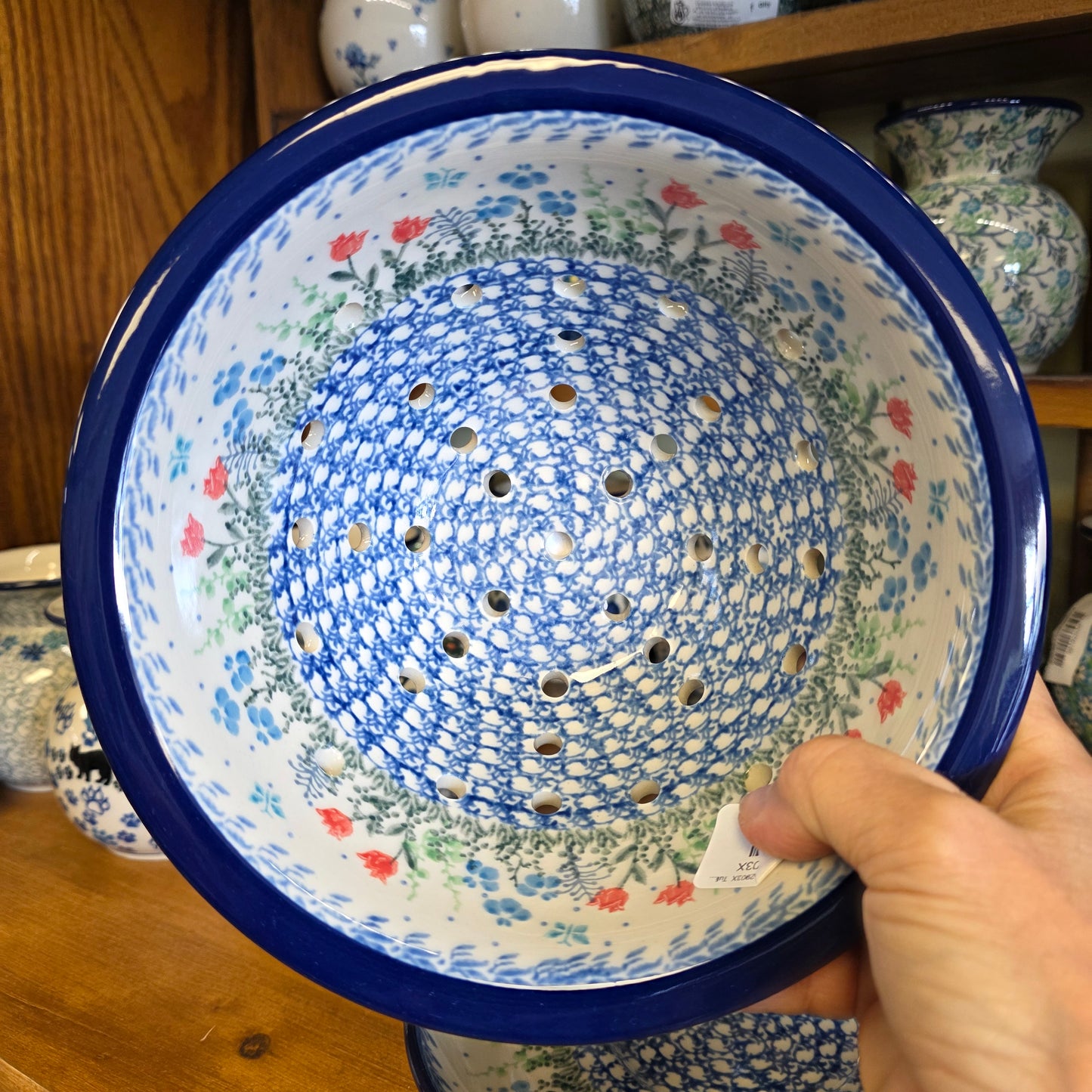 Berry Bowl w/ Saucer   8"W  470-2903X  Tulip Horizon pf0526