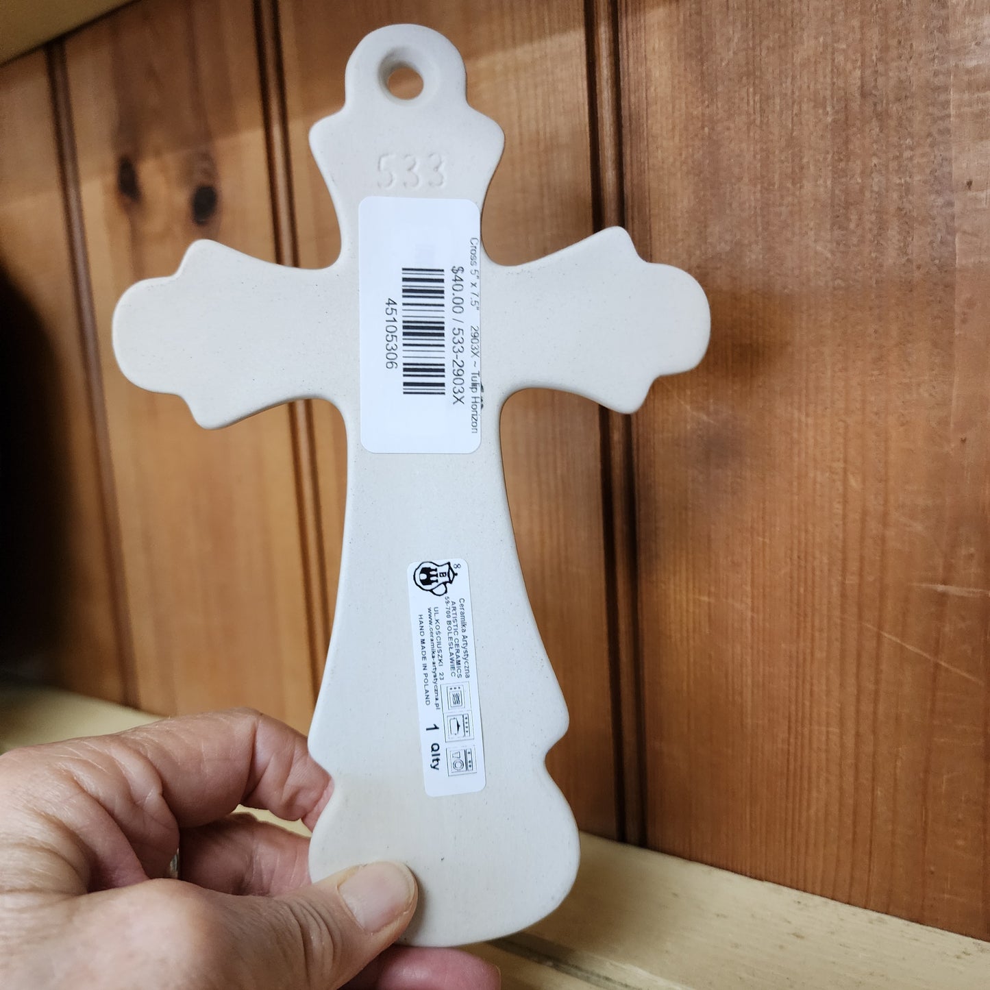 Cross 5" x 7.5"     2903X ~ Tulip Horizon