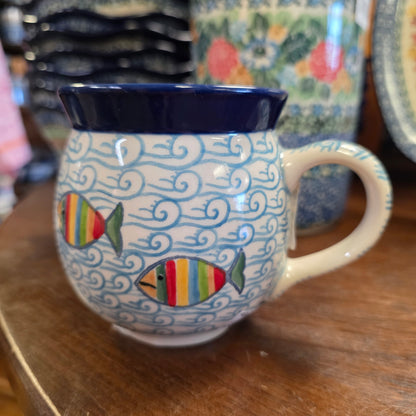 Mug   Bubble   11 oz. 070-2540x Rainbow Fish
