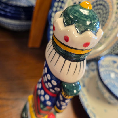 Nutcracker figurine 9" ~  Blue coat