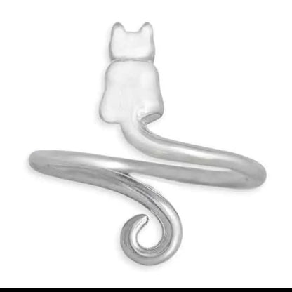 Jewelry ~ Ring Cat / Sterling
