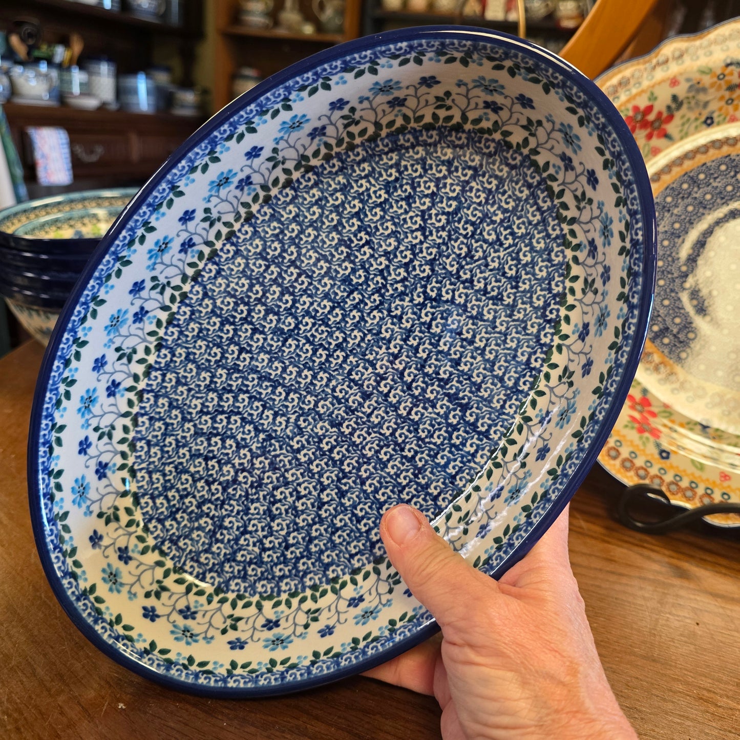 Baker Oval   10.5"    2785X ~ Georgia Blue