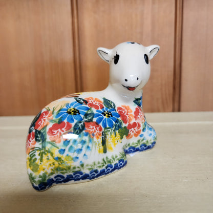 Lamb ~ bunny and flowers