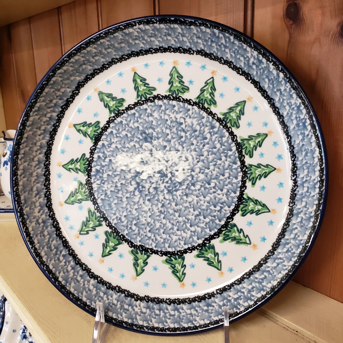 Plate ~ Rimmed ~ 9" 302-1719X pf0425l