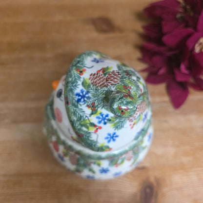 Snowman Jar Small 6"
