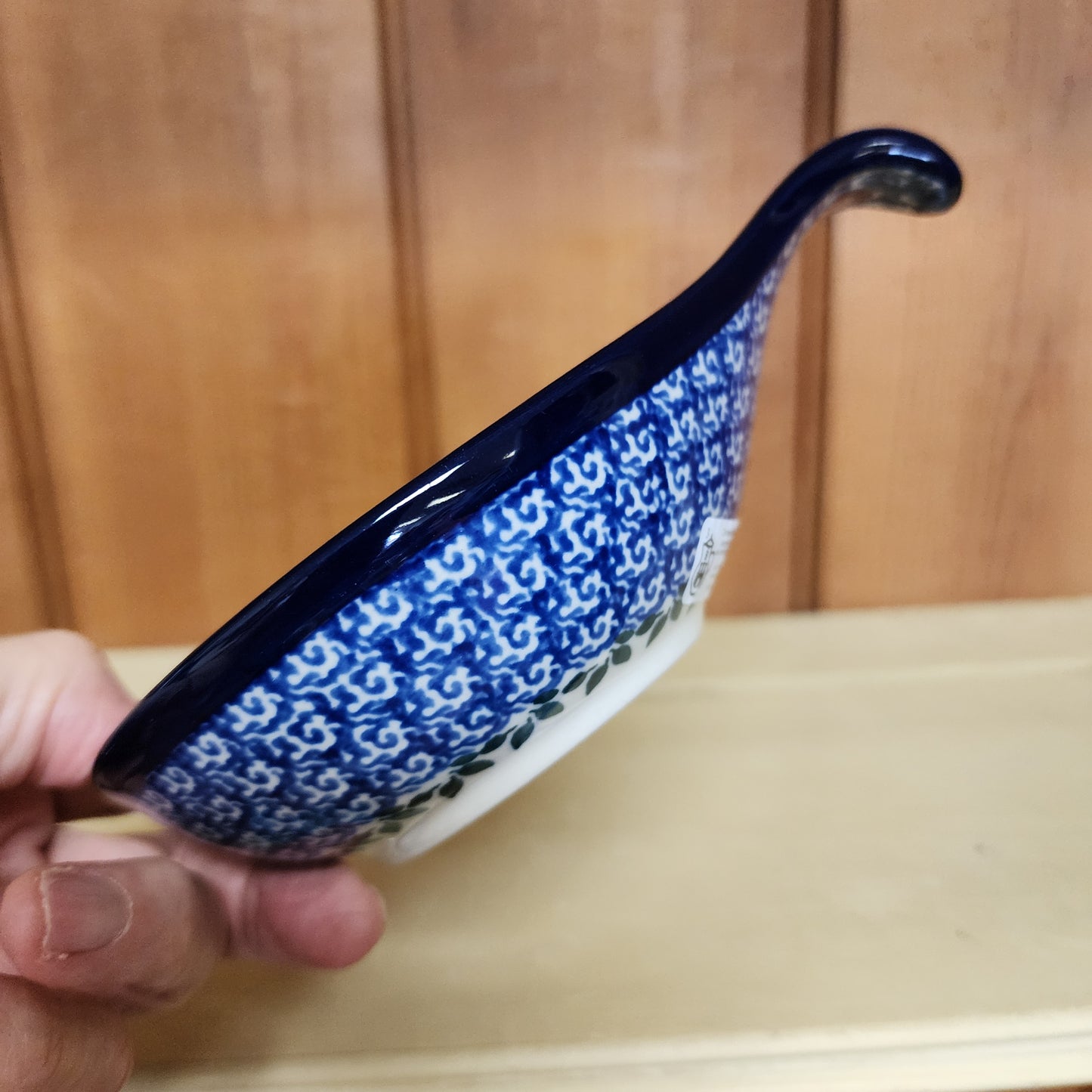 Condiment Bowl w/handle ~ 4.5" 2785X ~ Georgia Blue
