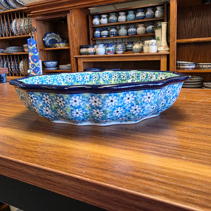 Bowl   Oval Fluted   6" x 7.5" A27-2252X  Key Lime pf0526