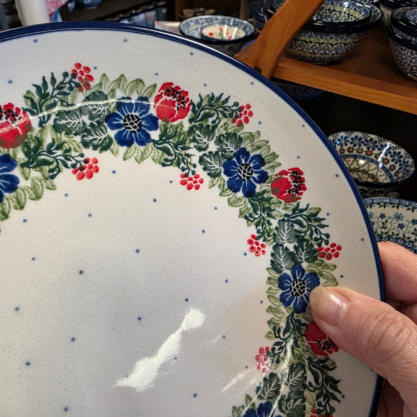 Plate   7.75"  086-1535X  Garden Party pf0526