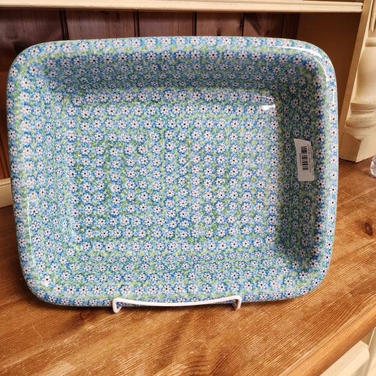 Baker   Rectangular w/Rim   Lasagna    11.25" x 13.75" 2252X ~ Key Lime