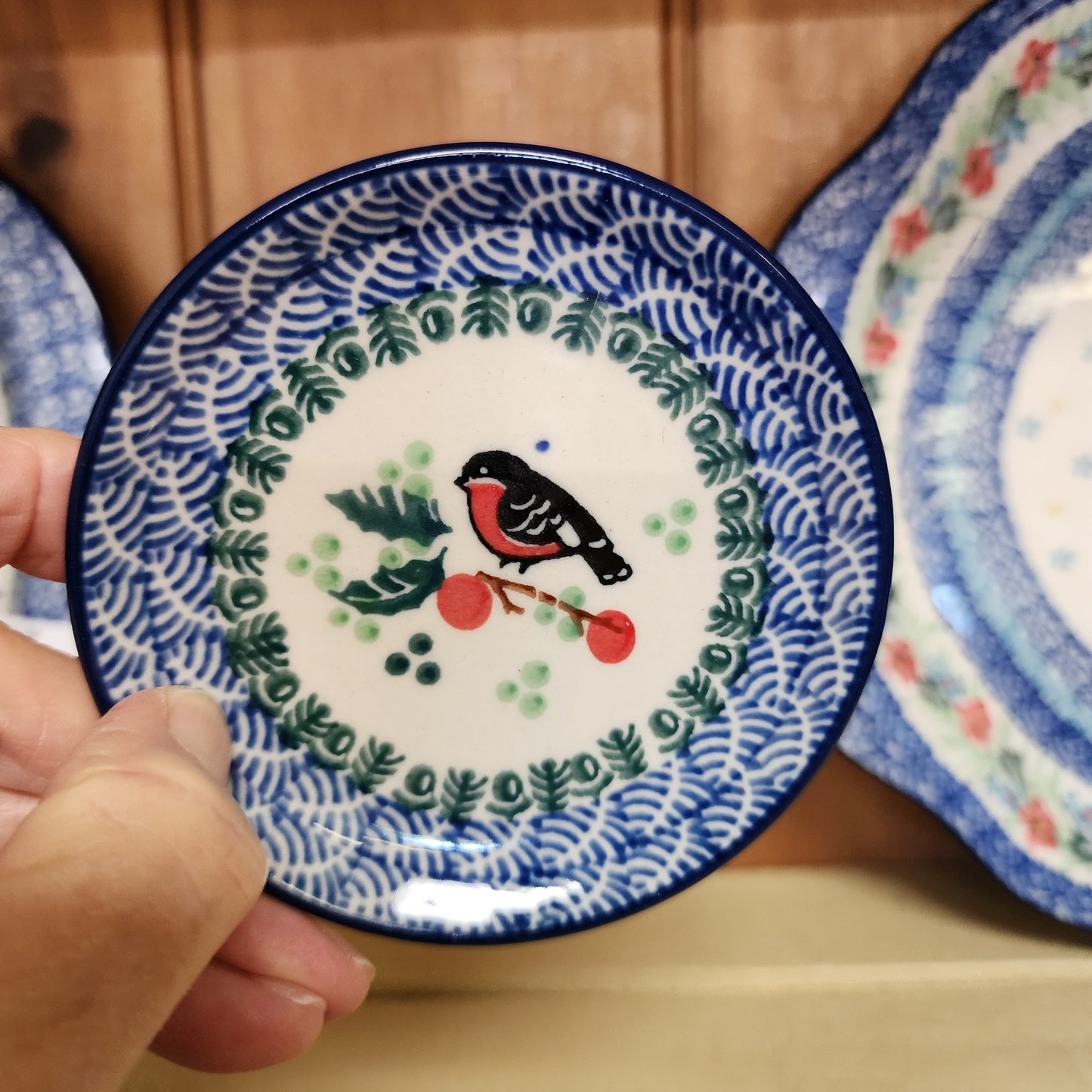 Coaster   4"    1257X ~ Red Robin