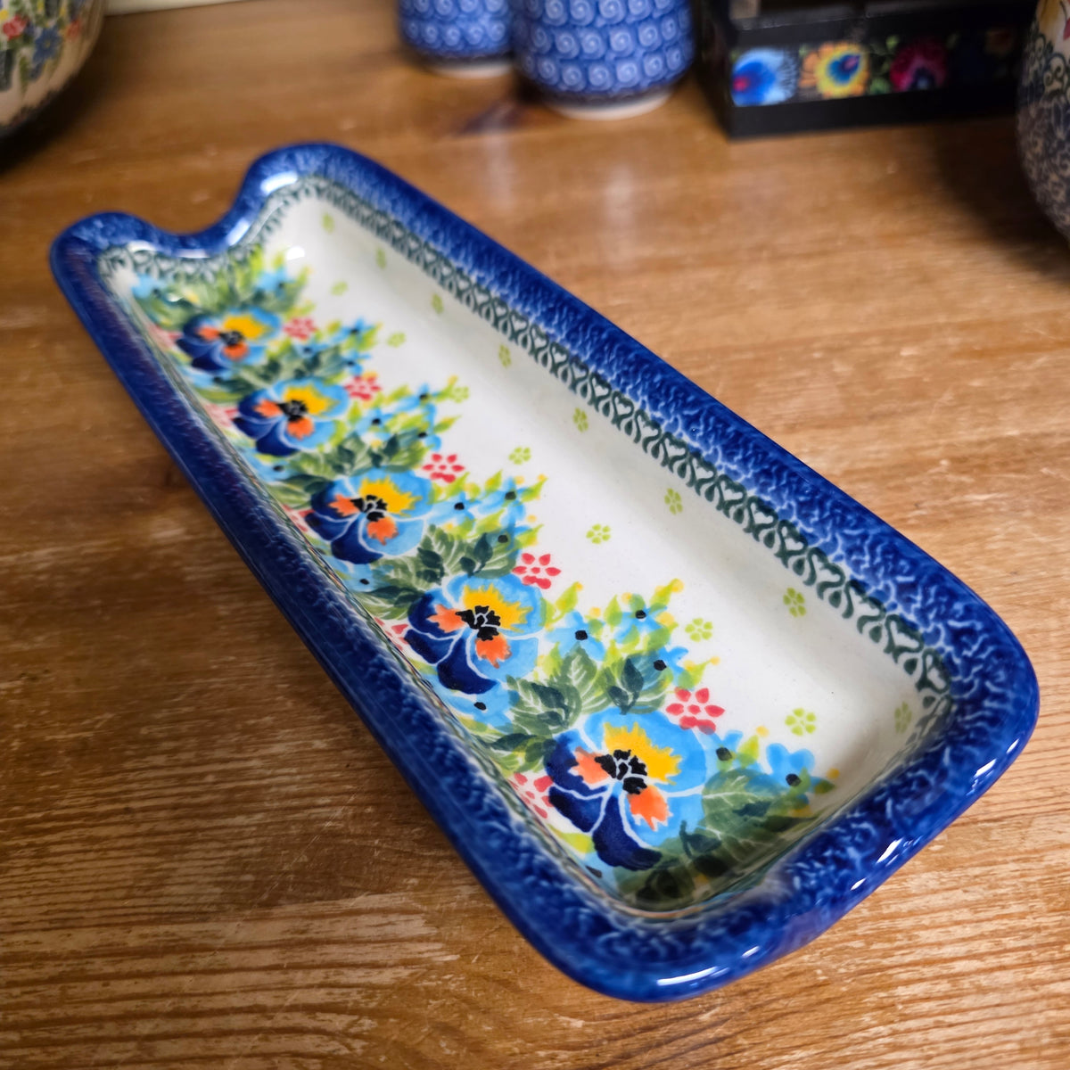 Corn Holder Pansies 607 ART1 / #4