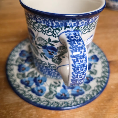 2pc Cup (10 oz) & Saucer 2273 Winter Viola Save $6