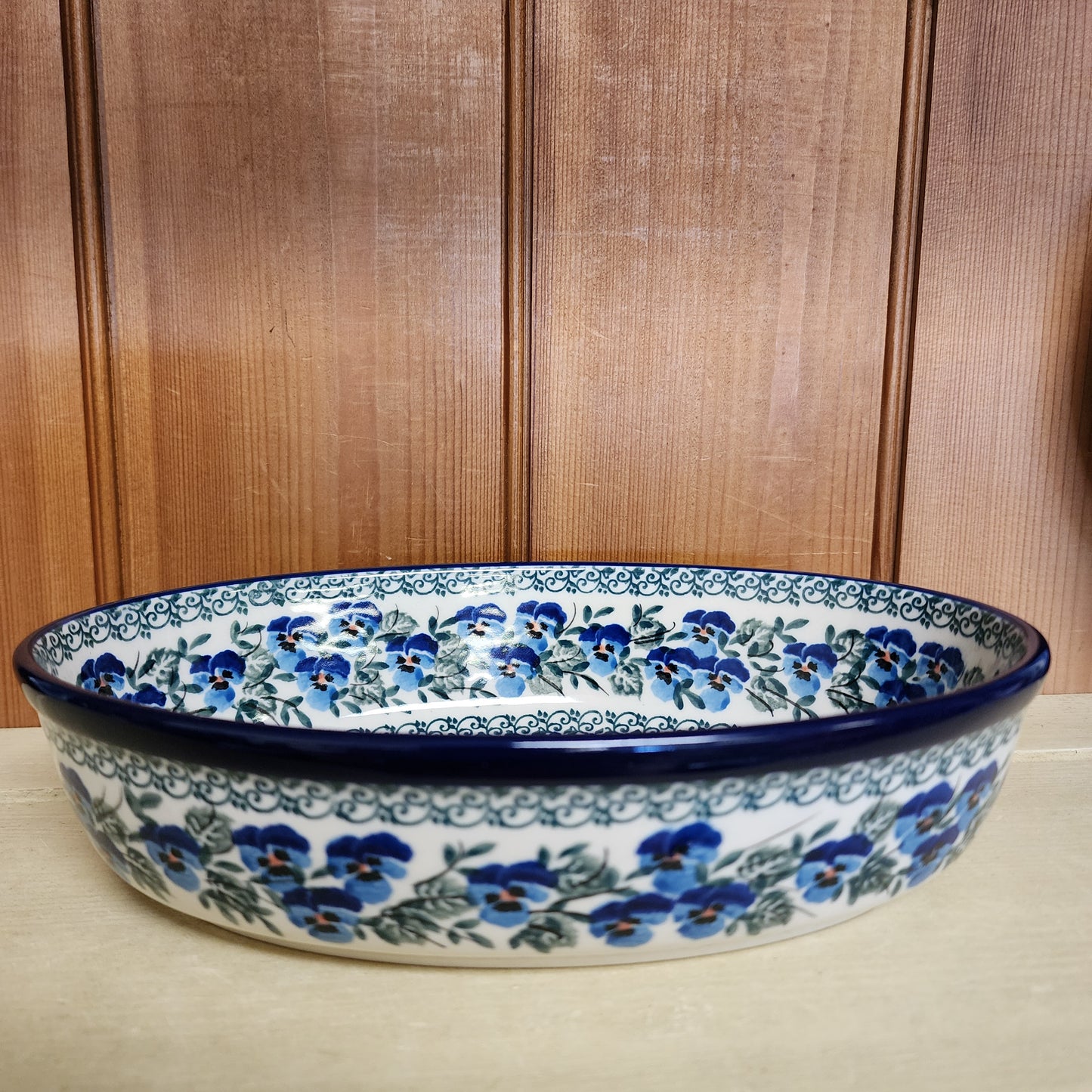 Baker Oval   9.5"    2273X ~ Winter Viola