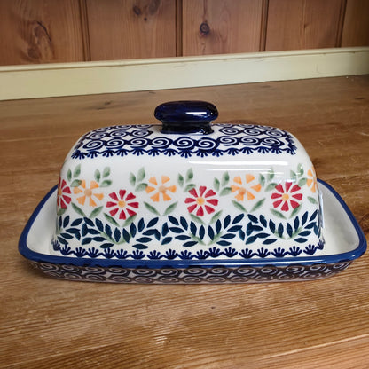 Butter Dish ~ Marigold js14