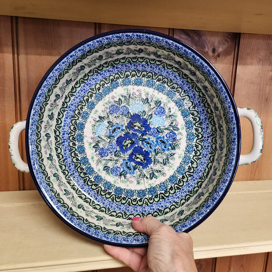 Baker ~ Round w/ Handles ~ 10" 420-U4520 pf0425