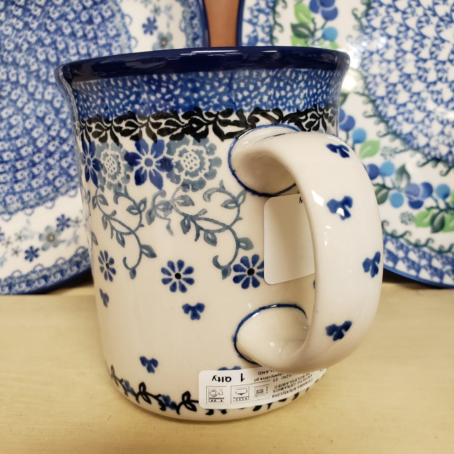 Mug ~ 13 oz. B13-2158X Silver Lace