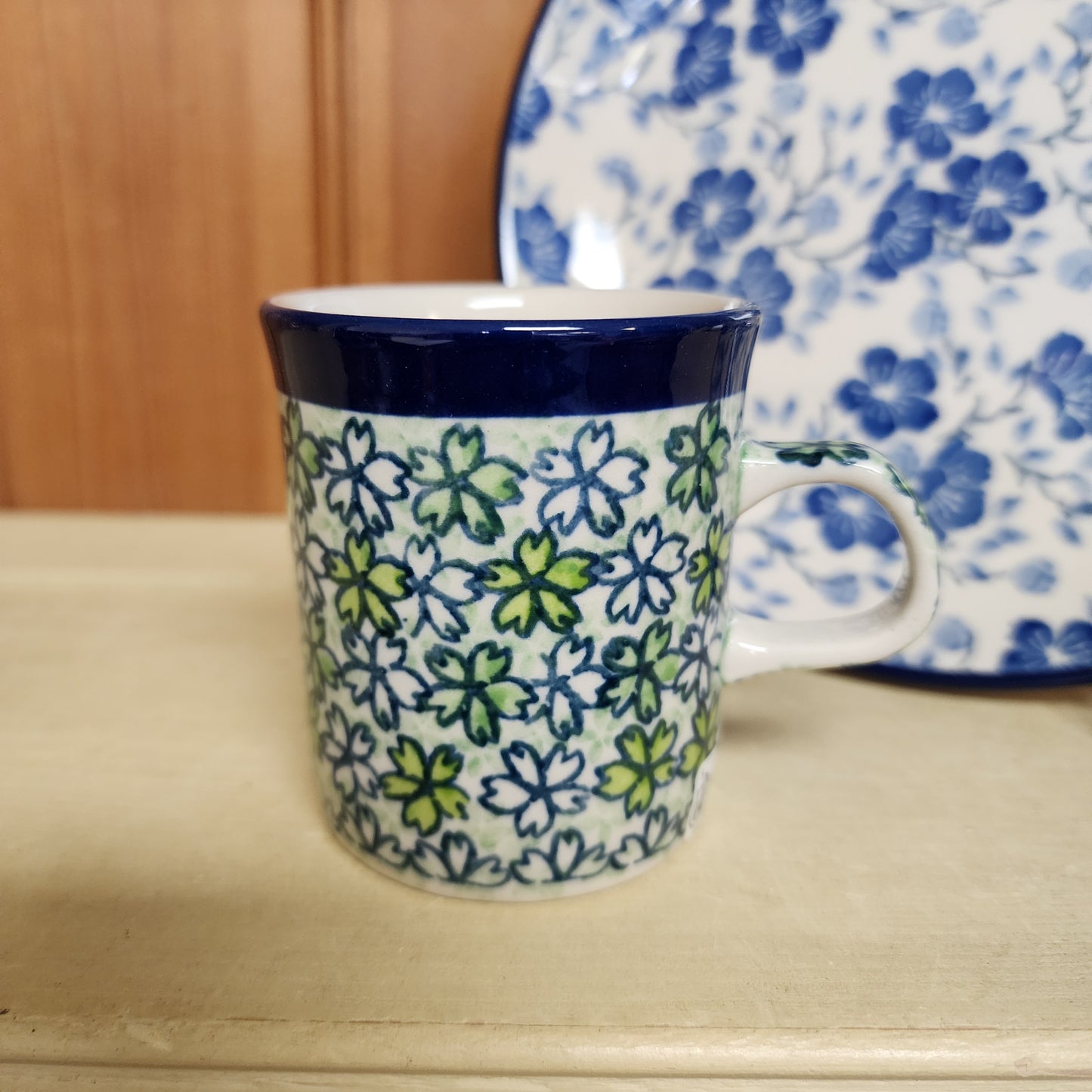 Mug  Espresso   5 oz 328-3432X  Jade Lattice pf0526
