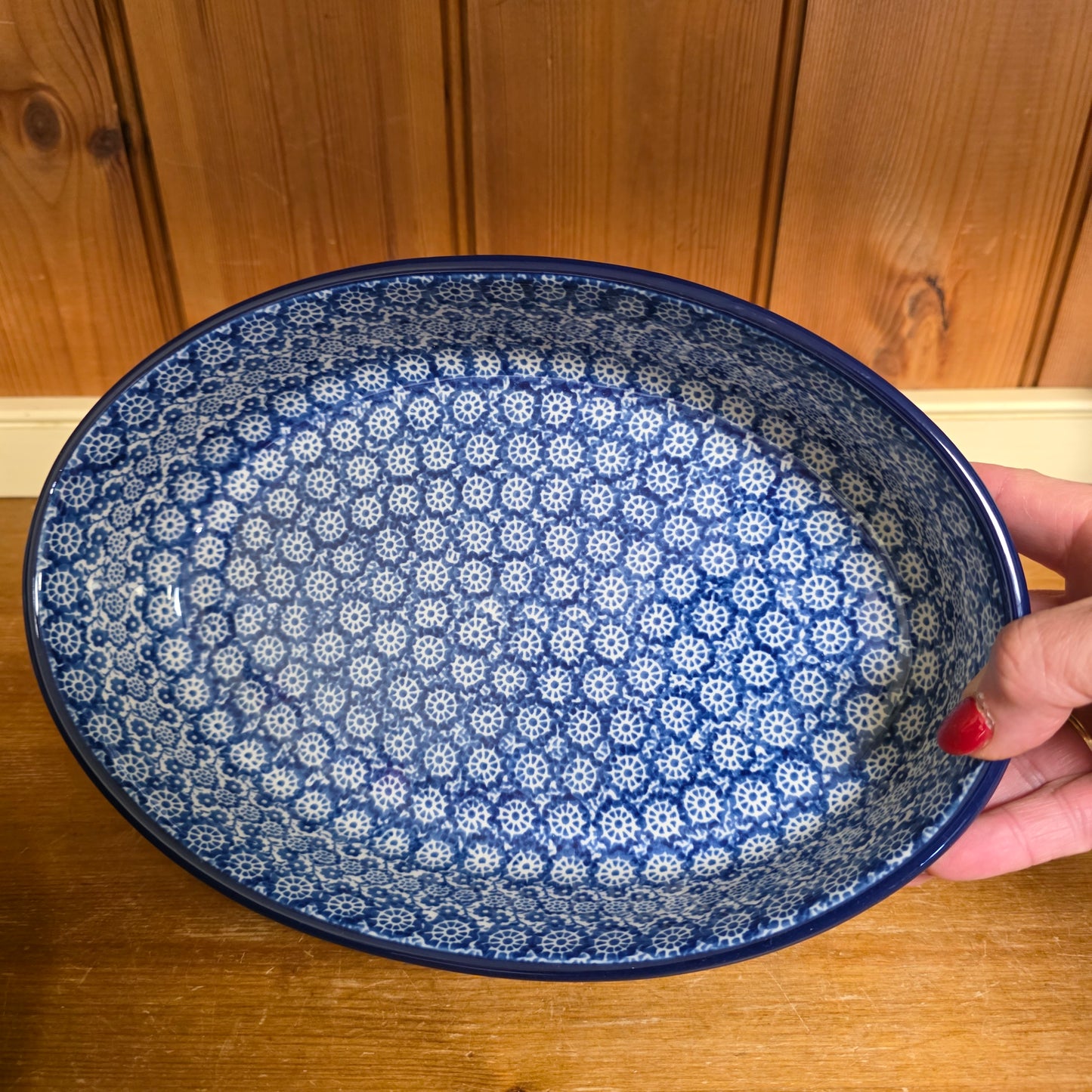 Baker Oval ~ 10.5" 298-2615X Midnight /6 cups