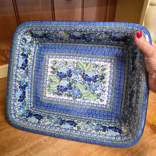 Baker   Rectangular w/Rim   Lasagna    11.25" x 13.75" U5138 ~ U4 ~ U4 M. Starzyk