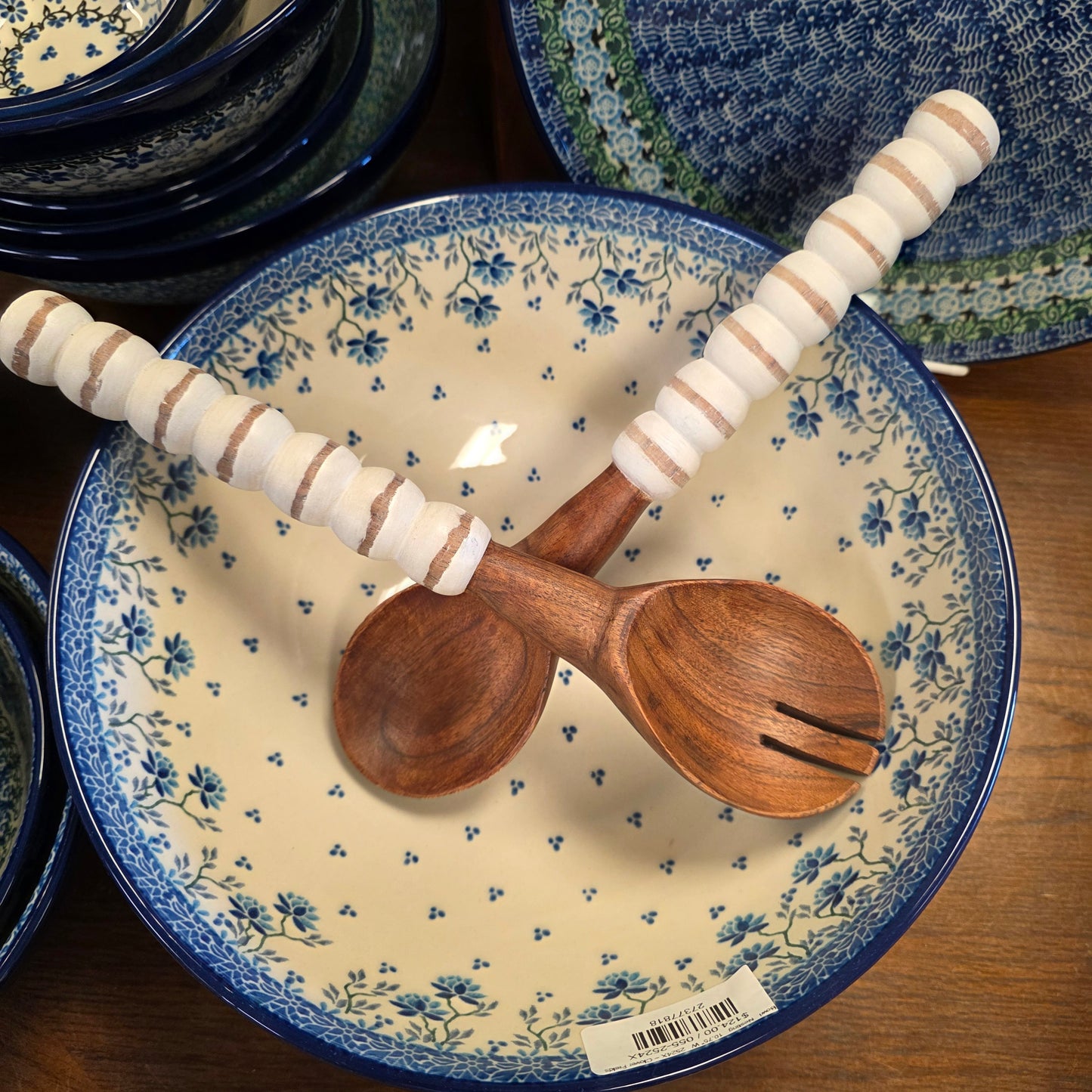 Wooden Salad Server Set