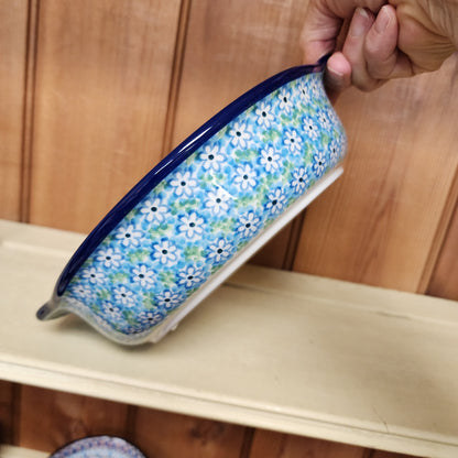 Baker ~ Round w/ Handles ~ 8"  2252X ~ Key Lime