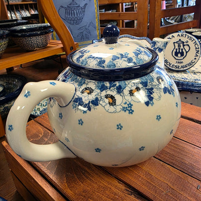 Teapot   1.75 Qt  444-2222X  Snow Poppy pf0526