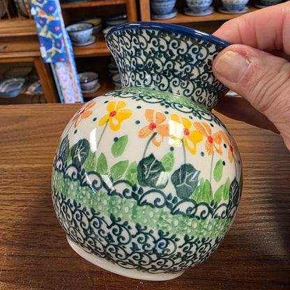 Vase   Bubble   4.25" 048-2669X  Peaches and Cream pf0526