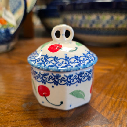 Ring   Trinket Box  110-2715x Cherry Pie