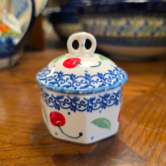 Ring   Trinket Box  110-2715x Cherry Pie