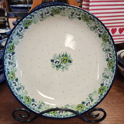 Bowl   Serving   12.75"W x 2.5"D  2320x Green Poppy