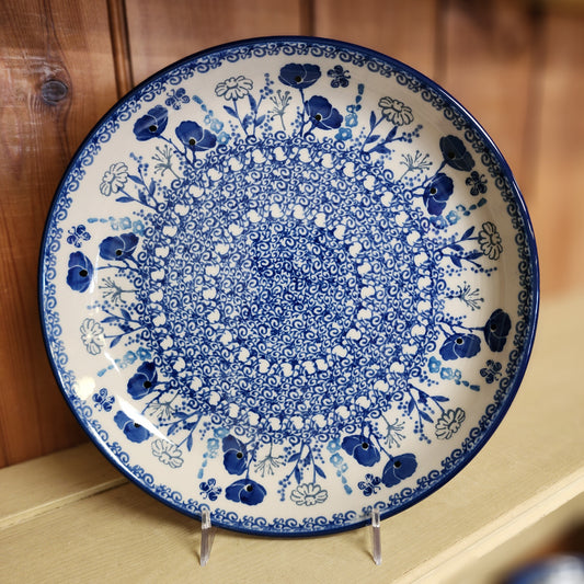 Plate ~ Rimmed ~ 9" 2902X ~ Evening Poppy