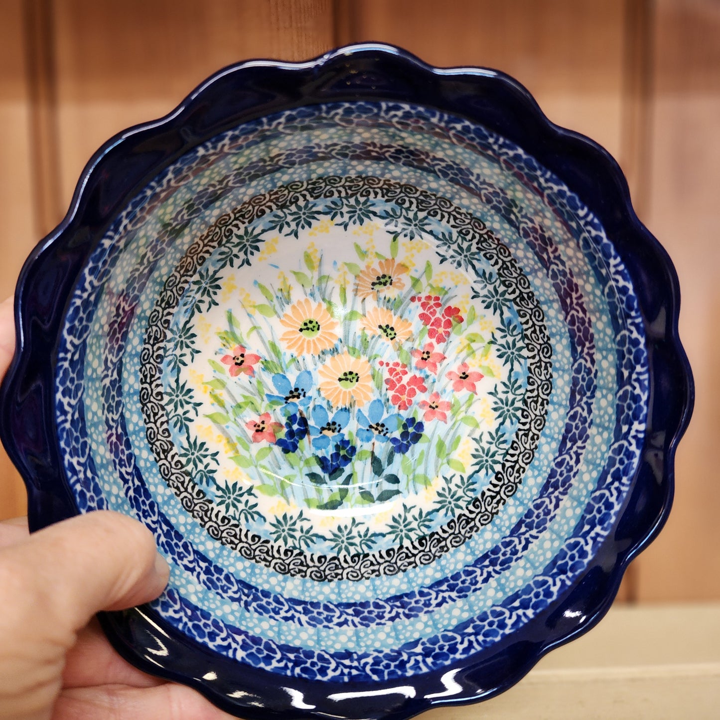 Bowl   Scalloped Edge   7"   U5187 ~ U4