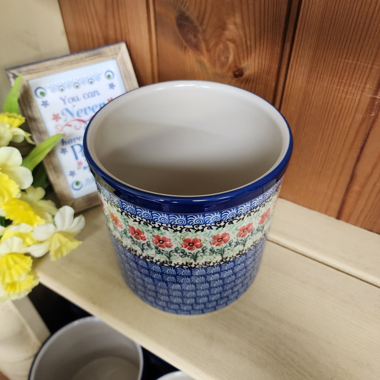 Utensil Holder   5.5"  003-1916X  Maraschino pf0526
