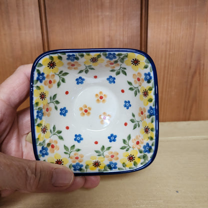 Bowl ~ Square ~ 3.5" 2225X ~ Buttercup