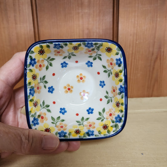 Bowl ~ Square ~ 3.5" 2225X ~ Buttercup