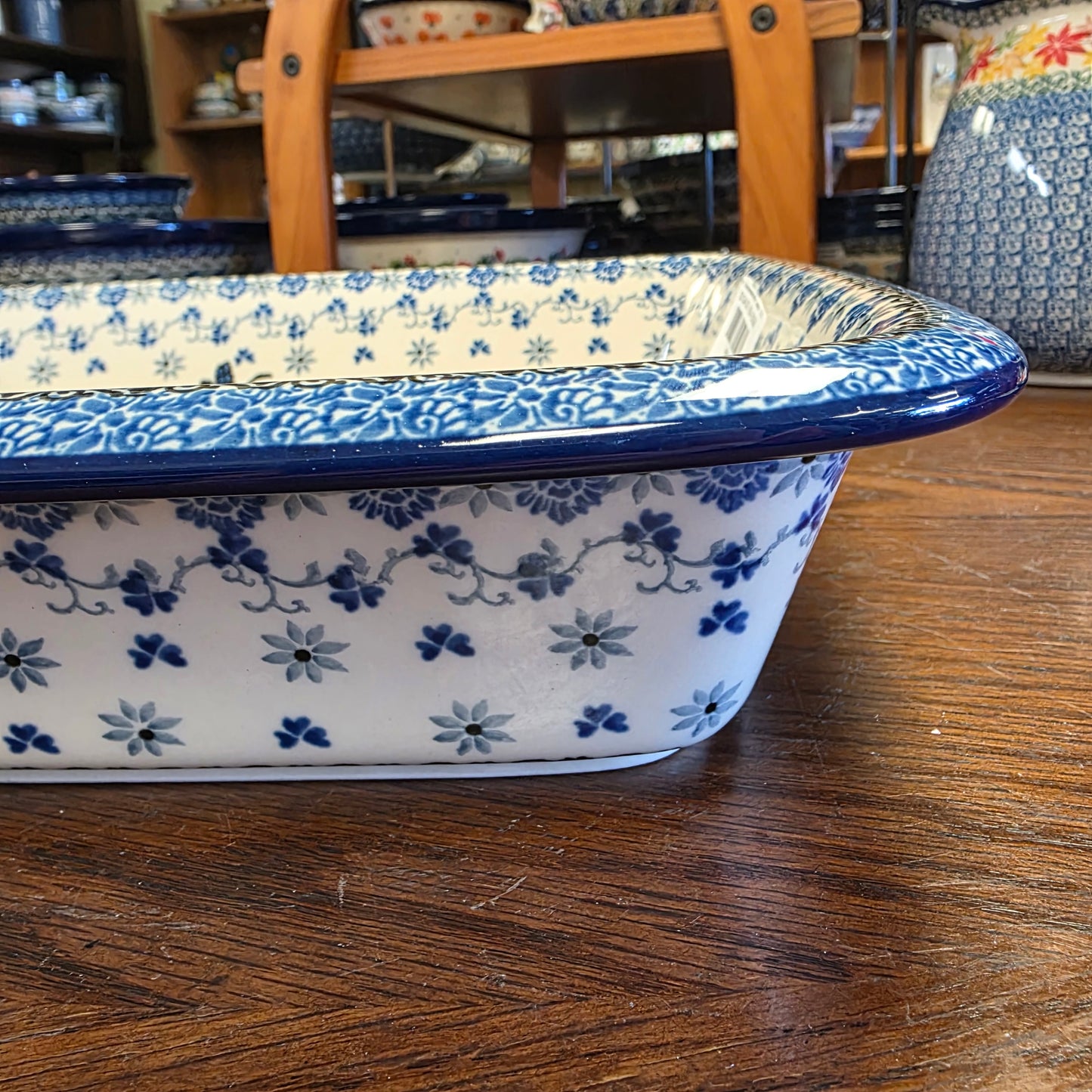 Baker   Rectangular w/Rim   Lasagna    11.25" x 13.75" 2009X ~ Dragonfly