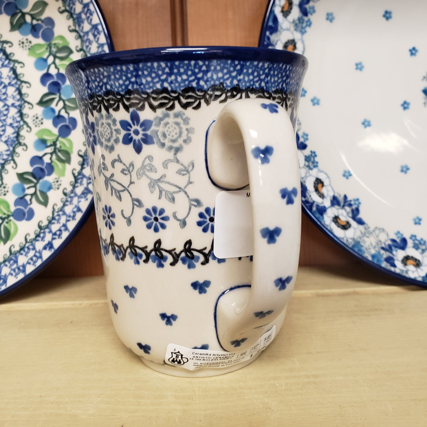 Mug ~ Bistro ~ 16 oz. 812-2158X Silver Lace