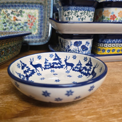 Bowl   5"  B89-1931X  Snowy Pines
