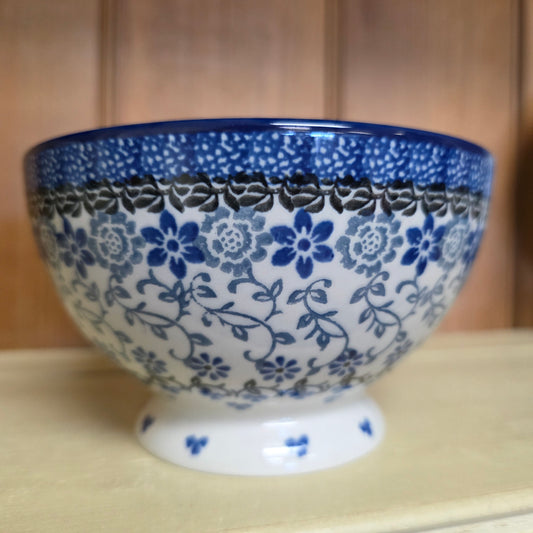 Bowl w/Pedestal   5.25"W  206-1432X  Blue Bells pf0526
