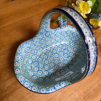 Basket with Handle   A21-2252X  Key Lime pf0526