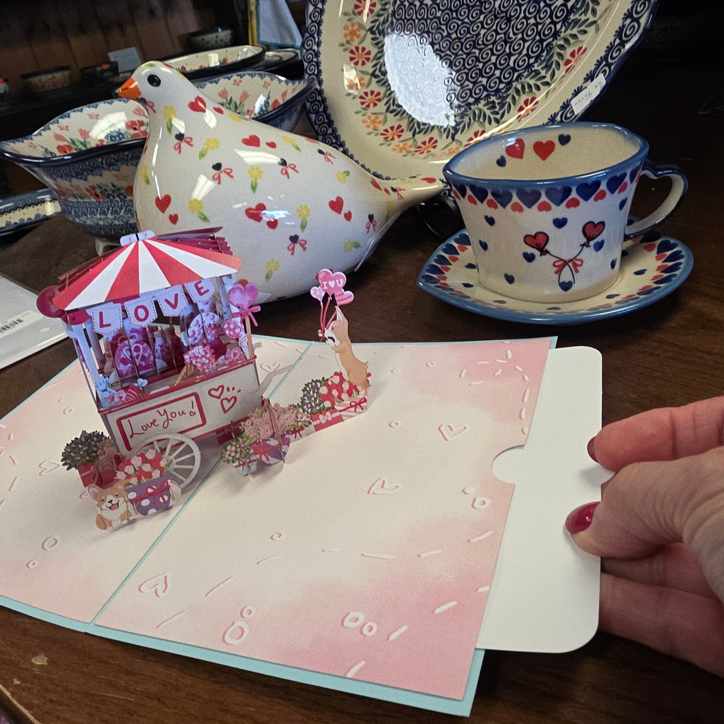 Card ~ Love Sweet Stand Pop-up