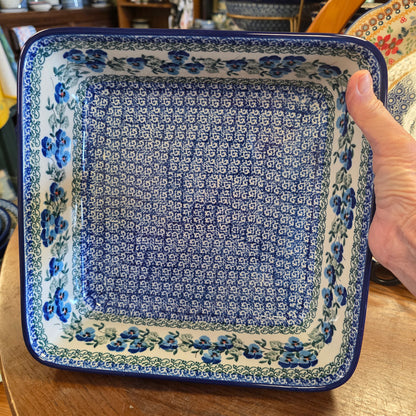 Baker   Square Deep Dish (10.5 in.)    2273X ~ Winter Viola