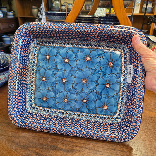 Baker   Rectangular w/Rim   Lasagna    11.25" x 13.75" U408C ~ U4