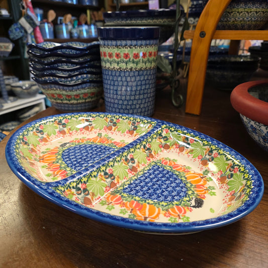 Divided Dish 15"x10" 1103